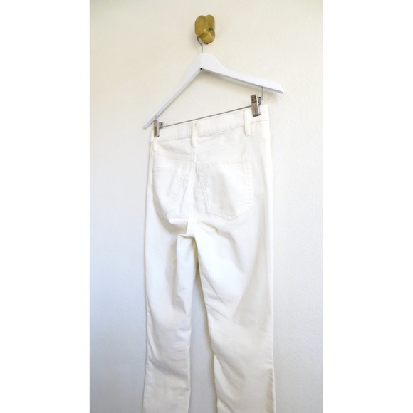 NEW! Ann Taylor Loft High Waist Skinny Corduroy Pants Cream Ivory SZ 2 - Picture 6 of 9
